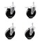 Service Caster 5 Inch Phenolic Swivel 3/8 Inch Threaded Stem Caster Total Lock Brake SCC, 2PK SCC-TSTTL20S514-PHR-381615-2-S-2 - alternate 4